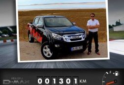 ISUZU D-MAX, Bir Depo Yakıtla 1301 Km Yol Kat Etti!